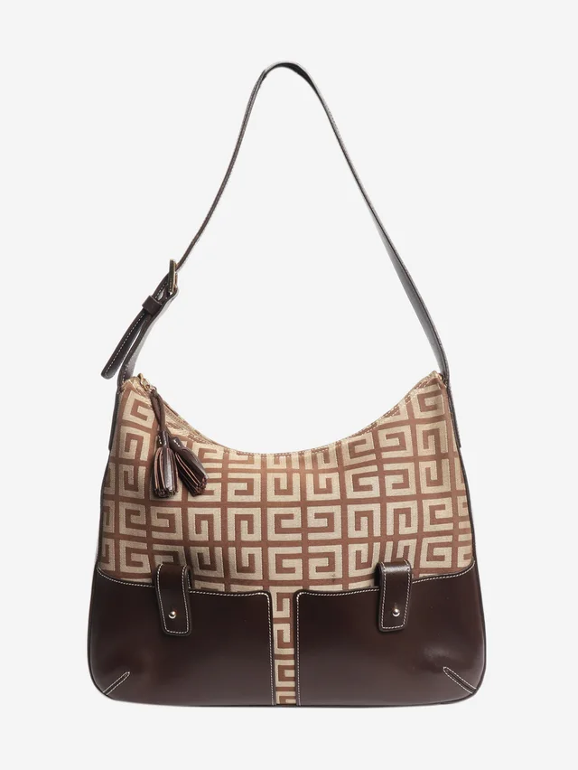 Givenchy Brown canvas Hobo bag in Brown Canvas from Sign of the Times