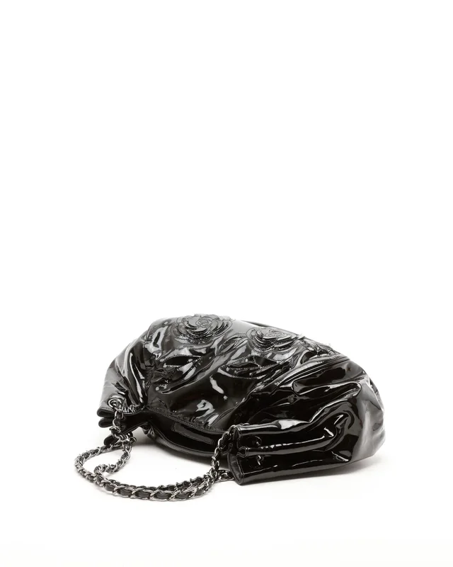 Chanel Camellia Patent Tote Bag in Patent leather from A Retro Tale, photo 5 of 11
