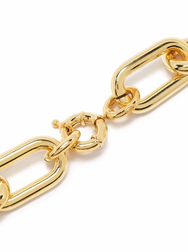 FEDERICA TOSI Necklace 'LACE NORAH' in Gold Metal for Women, photo 3 of 4 from Gaudenzi Boutique