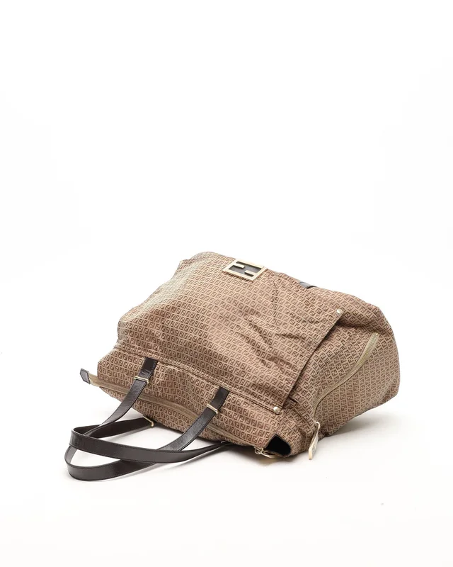 Fendi Zucchino Tote Bag in Canvas from A Retro Tale, photo 5 of 14