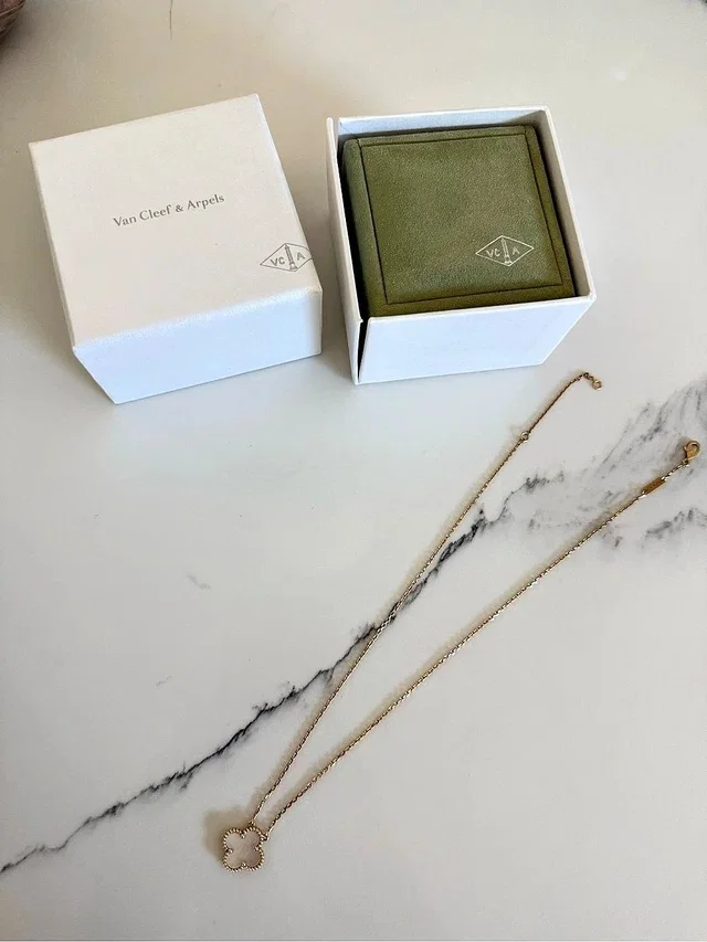 Van Cleef & Arpels Vintage Alhambra Necklace Gold Like New in gold from Poshmark