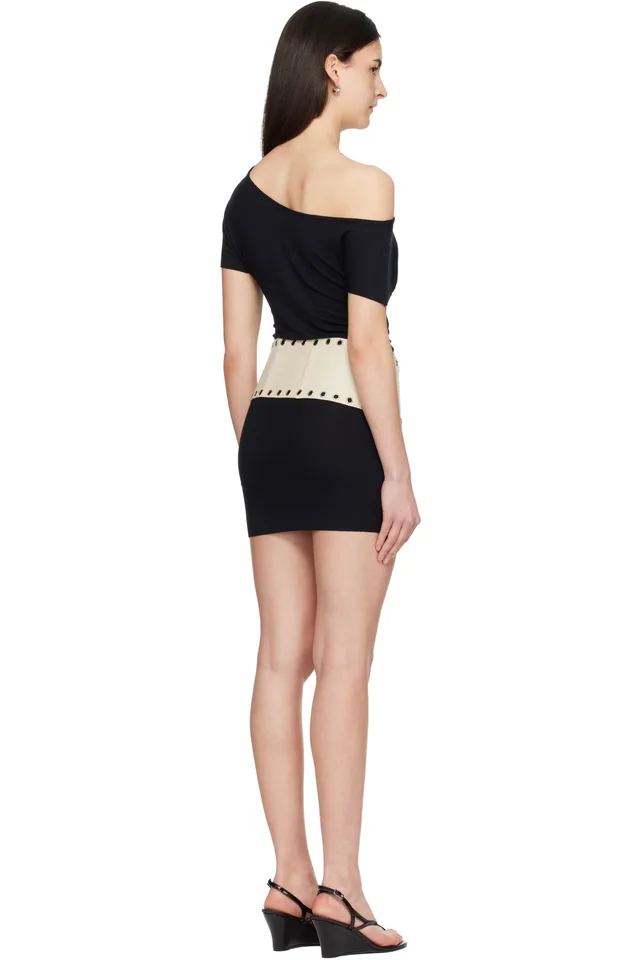 Gimaguas Black Daria Minidress, photo 3 of 5 from SSENSE