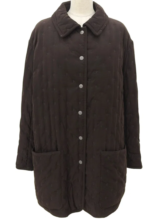 Hermès Paddock Coat #42 Dark Brown in Brown from VINTAGE QOO TOKYO