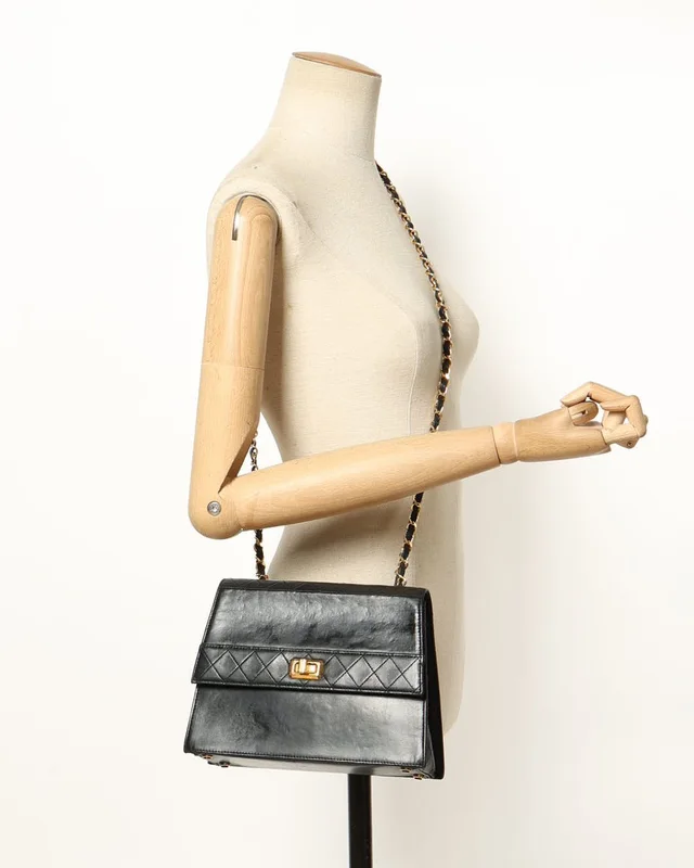 Chanel Trapezoid Flap Bag in Leather from A Retro Tale, photo 11 of 11