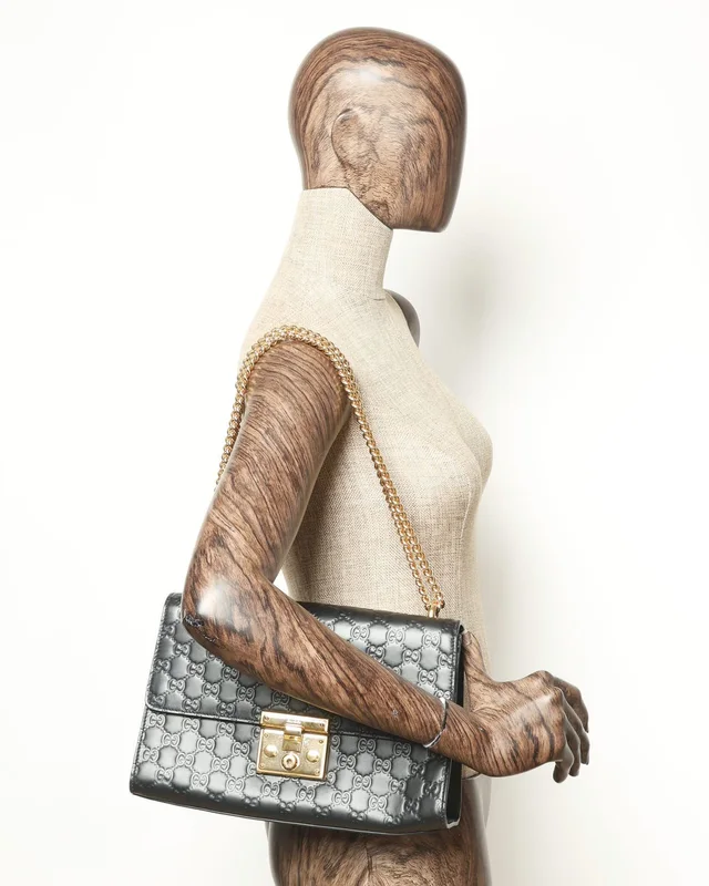 Gucci Large Padlock Guccissima Bag in Leather from A Retro Tale, photo 8 of 8