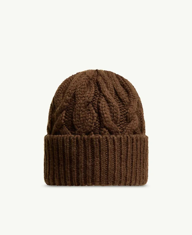 Moncler Grenoble Cable-Knit Beanie Hat from SENSER, photo 1 of 1