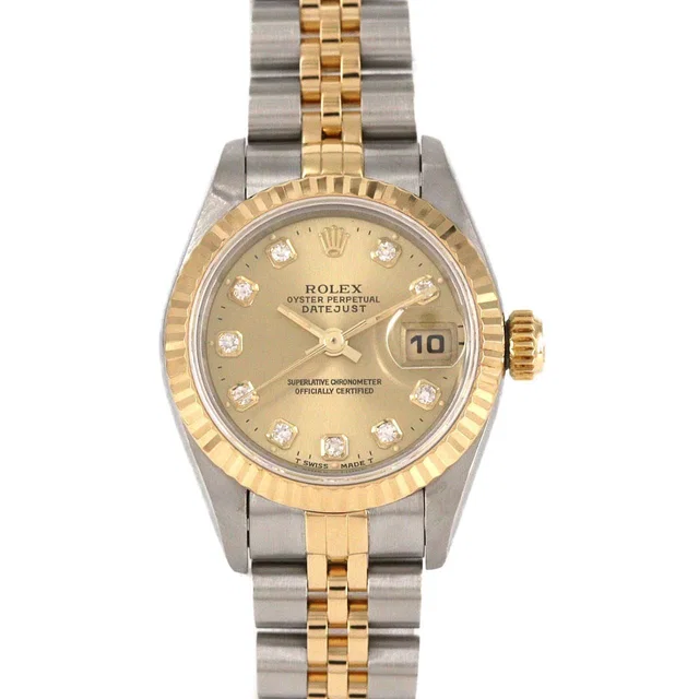 Rolex Datejust Stainless Steel Yellow Gold Automatic in Yellow from The Reluxe