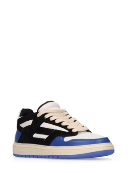Represent Low-top Sneakers with Overlapping Details in 100% Calf, 100% Elastane, photo 3 of 6 from LUISAVIAROMA