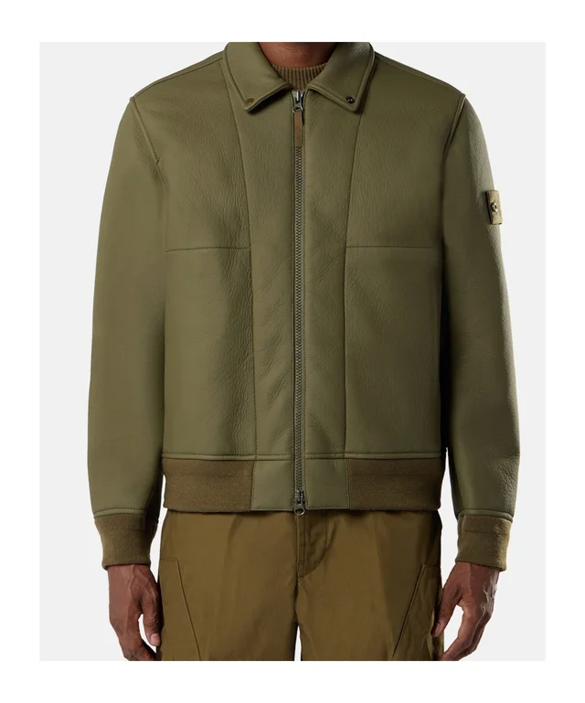 Stone Island Ghost Drop 4 Bomber Jacket, photo 3 of 7 from SENSER