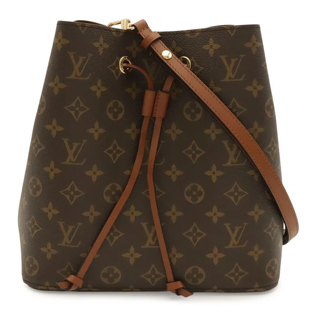 Louis Vuitton Monogram Neo Noe Shoulder Bag Semi Drawstring Brown in Brown Calfskin from The Reluxe