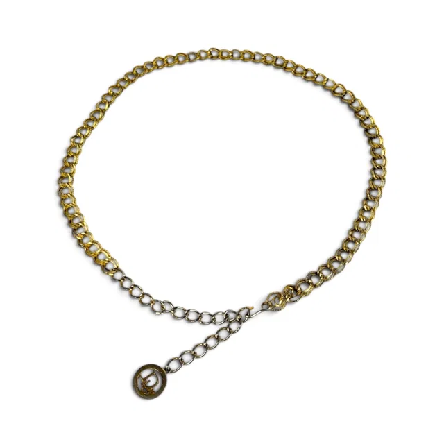 Dior Vintage Chain Belt Gold in Gold from The Reluxe
