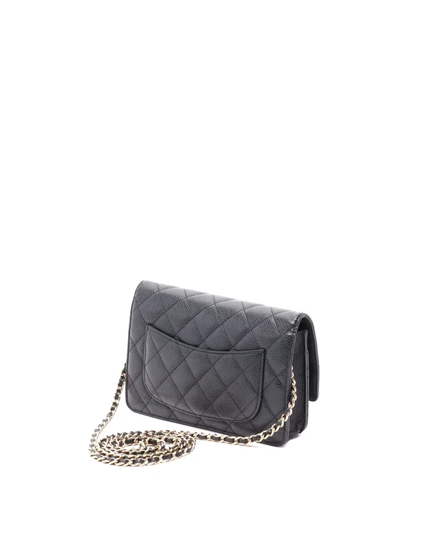 Chanel Caviar Wallet On Chain Bag in Caviar leather from A Retro Tale, photo 3 of 10