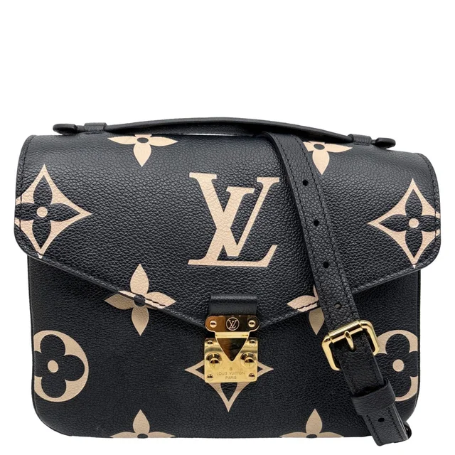 Louis Vuitton Metis Pochette Empreinte Leather Crossbody Bag Bicolor in Leather from Dallas Designer Handbags