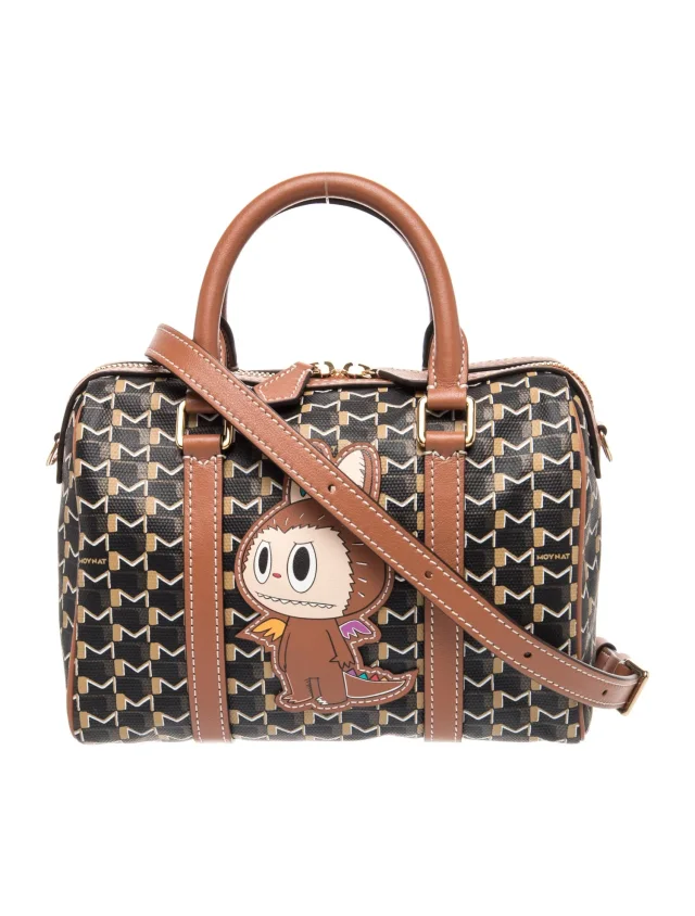 Moynat 48H M Bag Mini in black Canvas from The RealReal