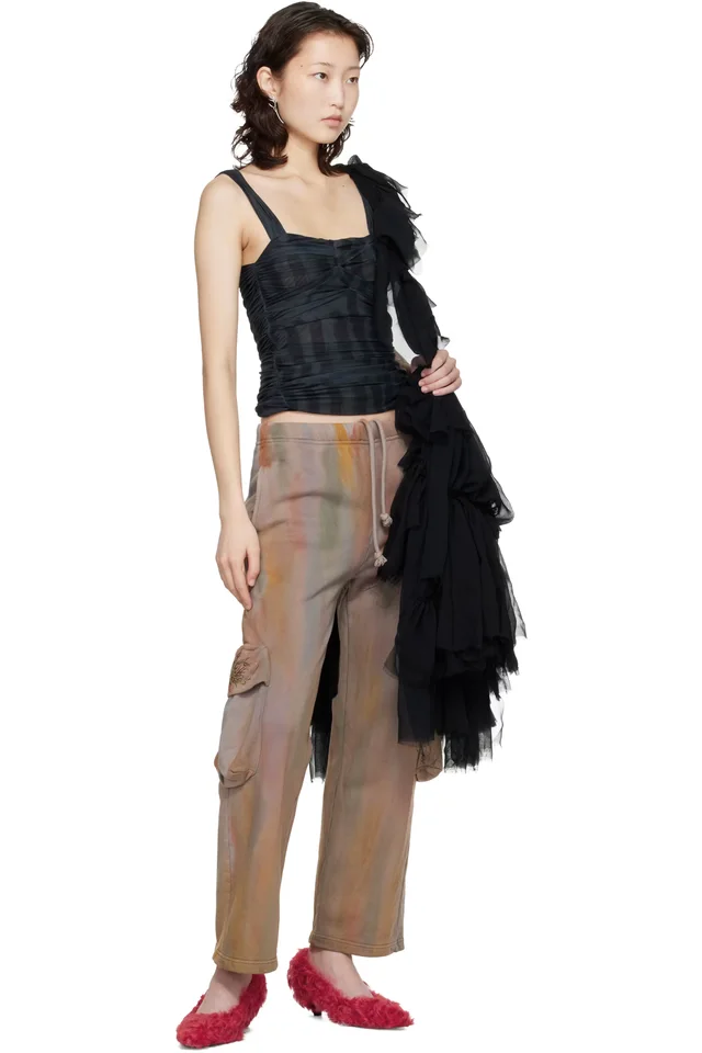 Collina Strada Black Nettle Tank Top, photo 4 of 4 from SSENSE