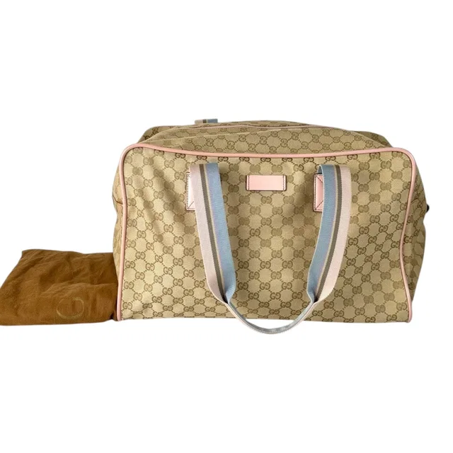 Gucci GG Canvas Joy Luggage Bag in Canvas from Luxury Promise