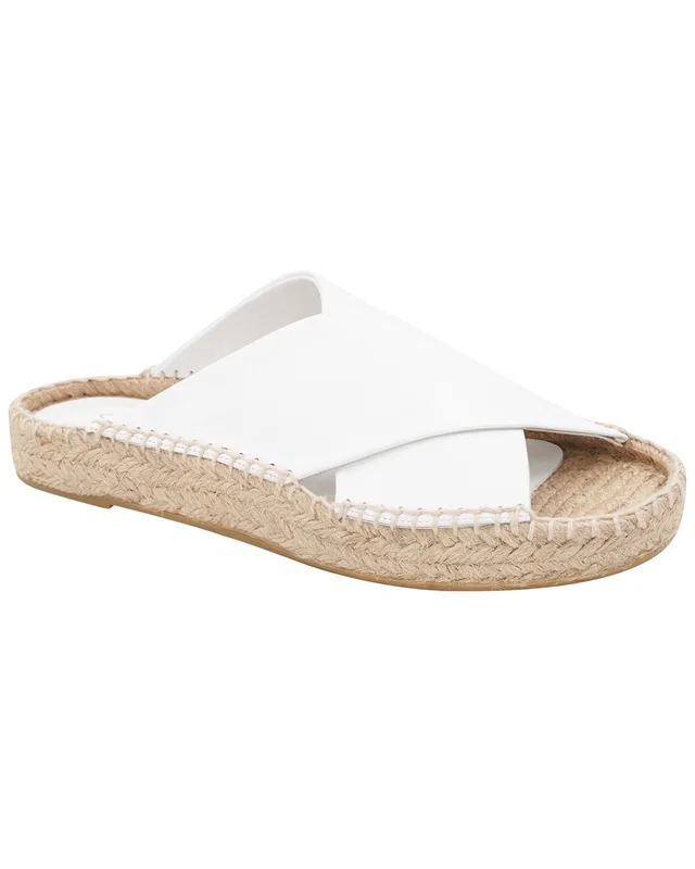 Andre Assous Estelle Leather Espadrille in https://asset2.ruecdn.com/images/sw/131160/1311603212_RLSW_white.jpg, image 1 of 1 from Gilt