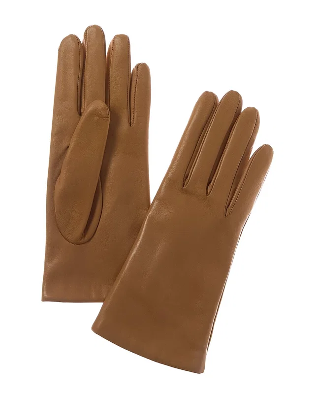 Portolano Cashmere-Lined Leather Gloves, image 1 of 1 from Rue La La