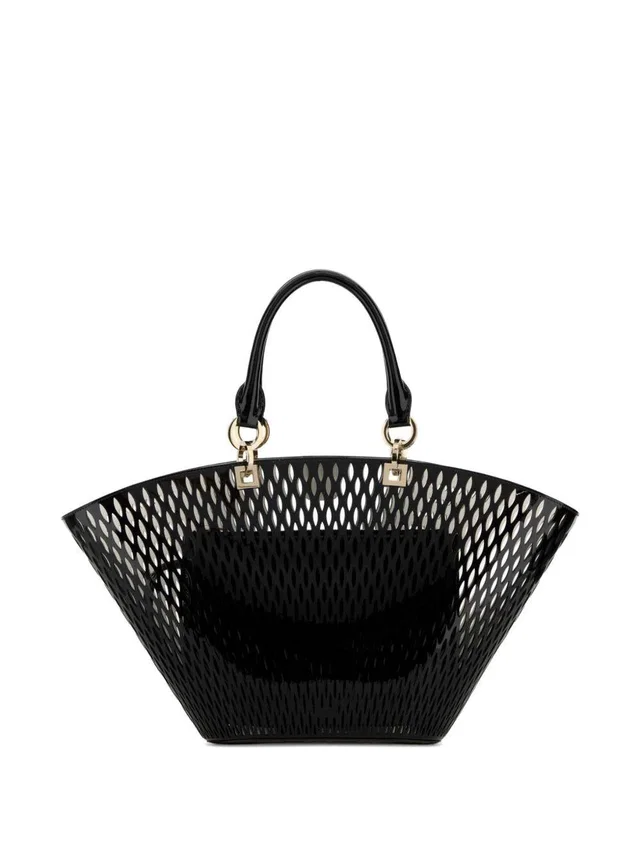 Tom Ford Panier Tote Bag — Black Calfskin in Black Calfskin from HEWI