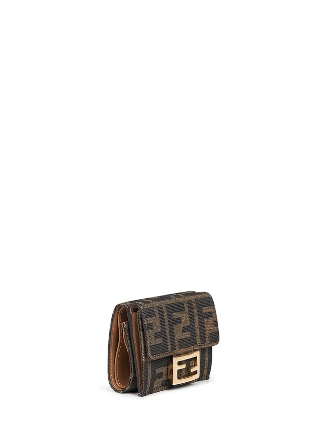Fendi Wallet — Brown Polyester & Purses in Brown Leather from HEWI, photo 2 of 2