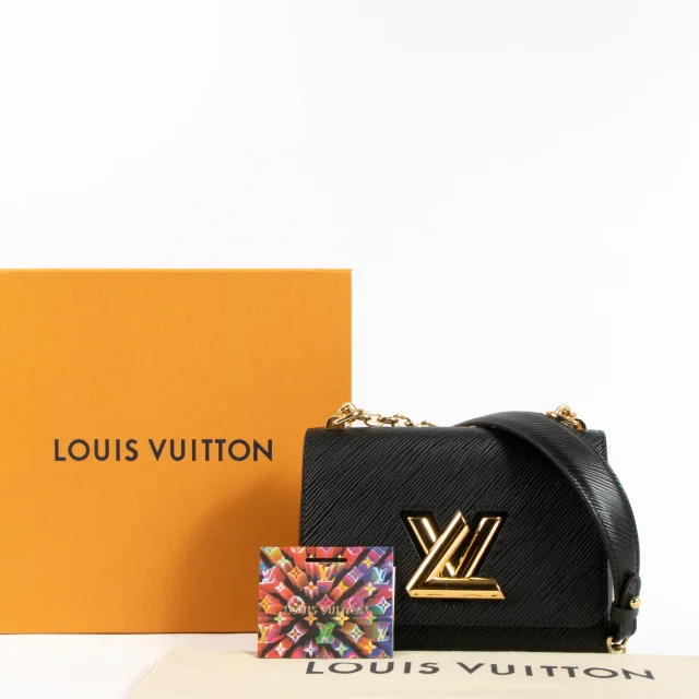 Louis Vuitton Epi Twist PM Bag in Black Leather from Labellov, photo 2 of 7