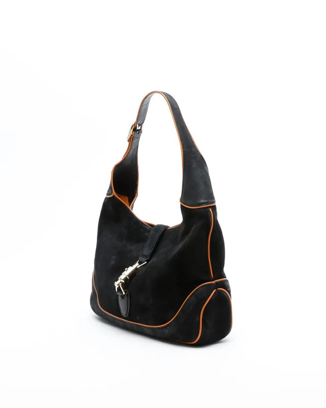 Gucci New Jackie Suede Bag in Suede from A Retro Tale, photo 2 of 11