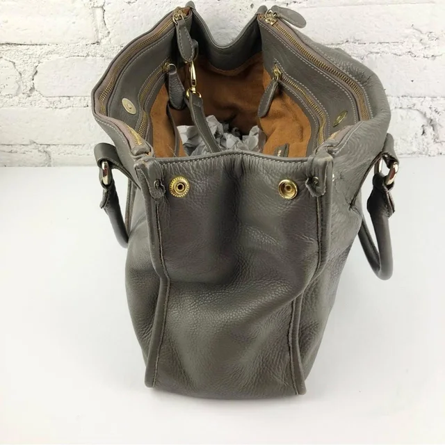 Jimmy Choo Women's Bag - Grey in gray from Depop, photo 7 of 9