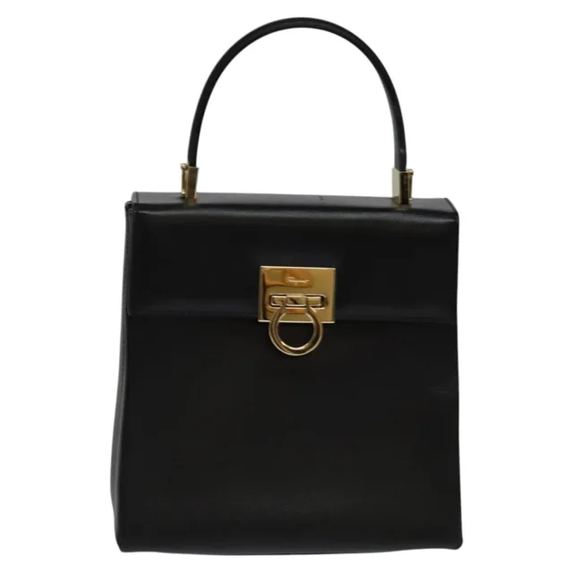 Ferragamo Iconic Top Handle in Leather from The Brand Collector
