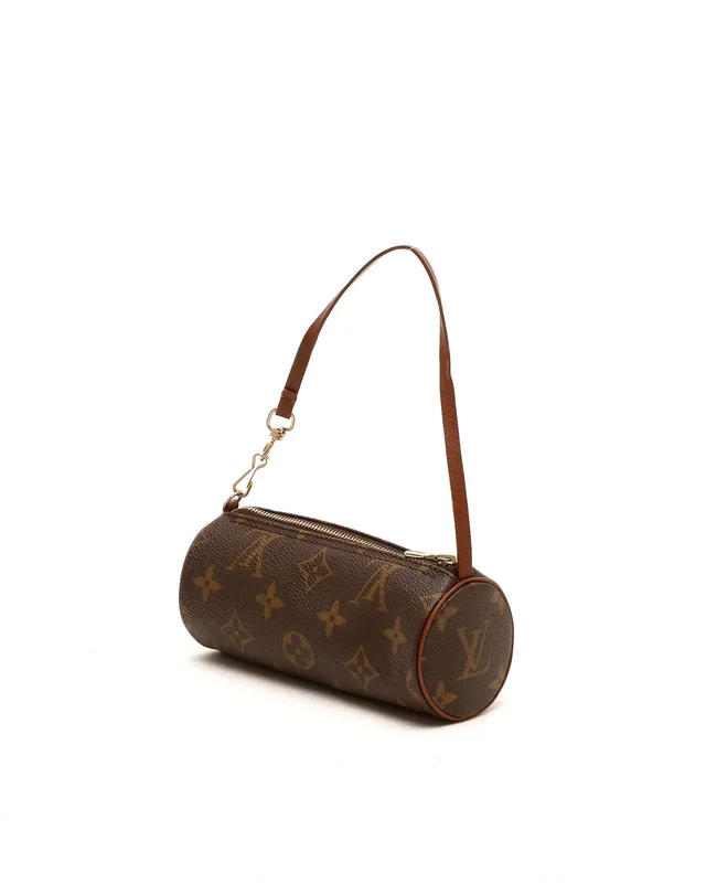 Louis Vuitton Monogram Papillon Pochette Bag in Coated canvas from A Retro Tale, photo 2 of 2
