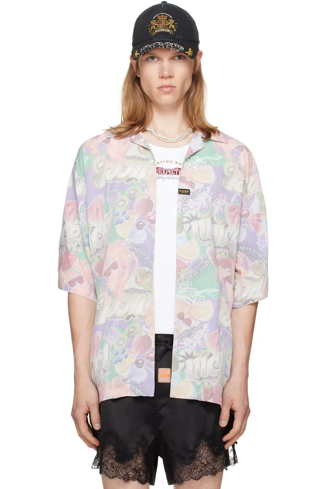 Martine Rose Multicolor Boxy Shirt, image 1 of 1 from SSENSE