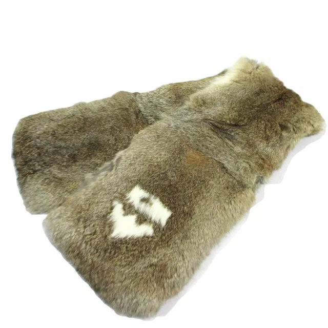 Bally Rabbit Fur Muffler from LuxUness