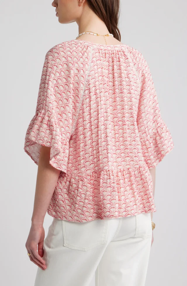 Treasure & Bond Ruffle Peplum Top, photo 3 of 7 from Nordstrom Rack