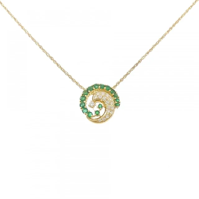 Tasaki emerald necklace from KOMEHYO