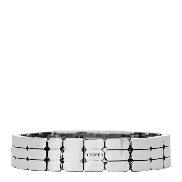 Hermès Stainless Steel Diamond 16mm Kelly Quartz Watch from FASHIONPHILE, photo 3 of 5