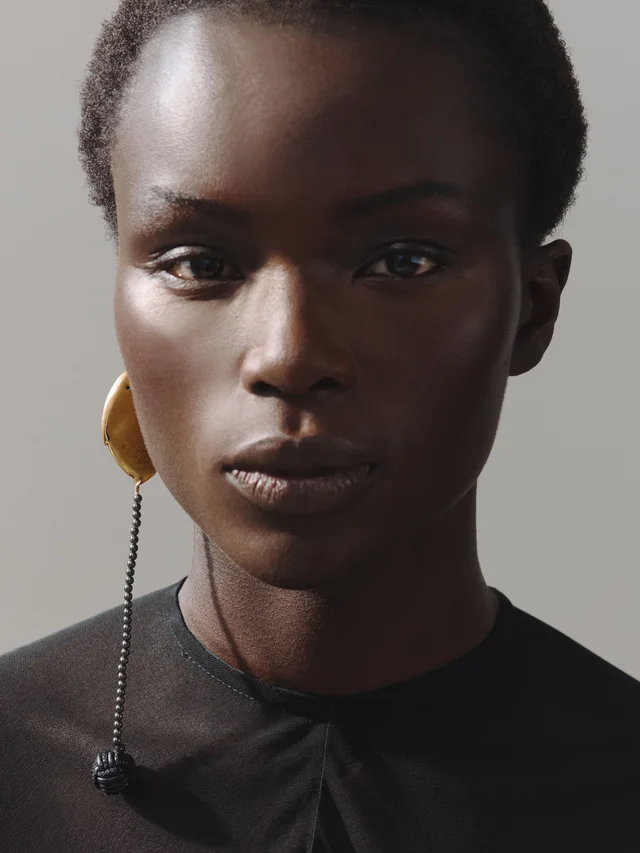 Jacquemus The Poissons-Lunes Moonfish Earrings, photo 2 of 2 from SENSER