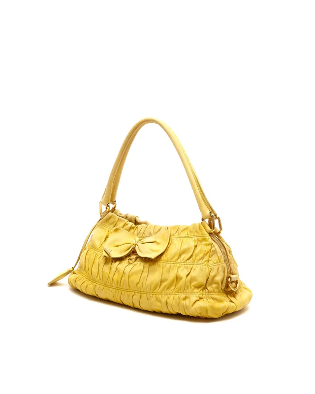 Prada Nappa Gaufre Bow Bag in Nappa leather from A Retro Tale, photo 2 of 7