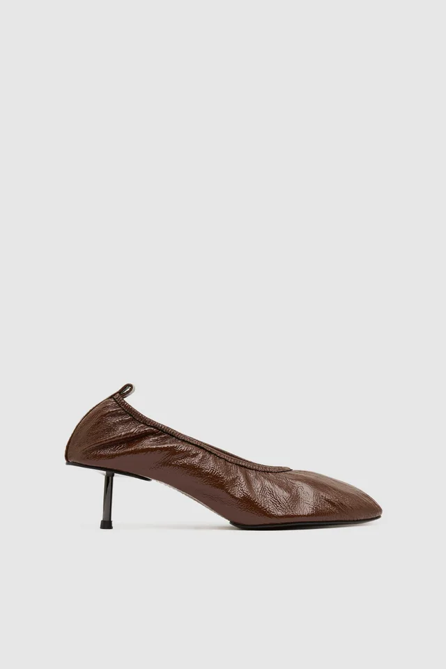St Agni Classic Ballet Heel - Patent Liqueur from St. Agni, photo 1 of 1