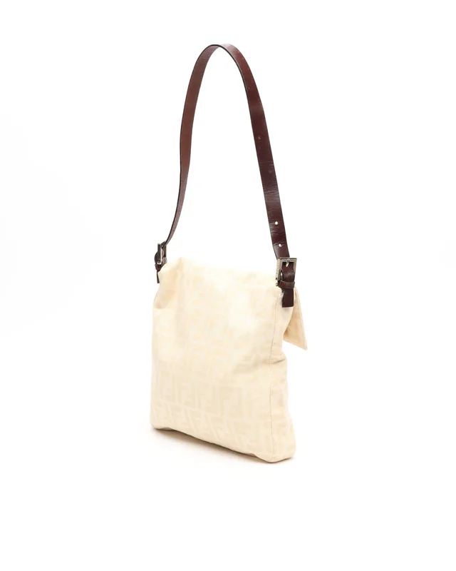 Fendi Zucca Mamma Baguette Shoulder Bag in Canvas from A Retro Tale, photo 3 of 10