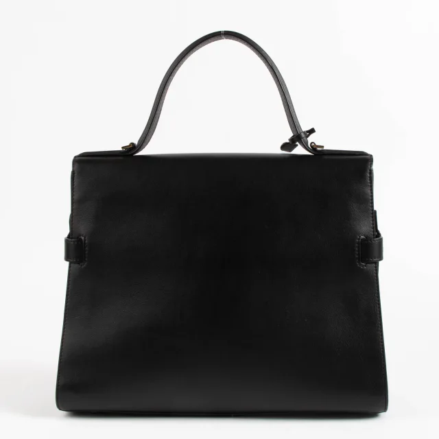 Delvaux Black Souple Calf Tempête GM Bag in Black Calfskin from Labellov, photo 4 of 8