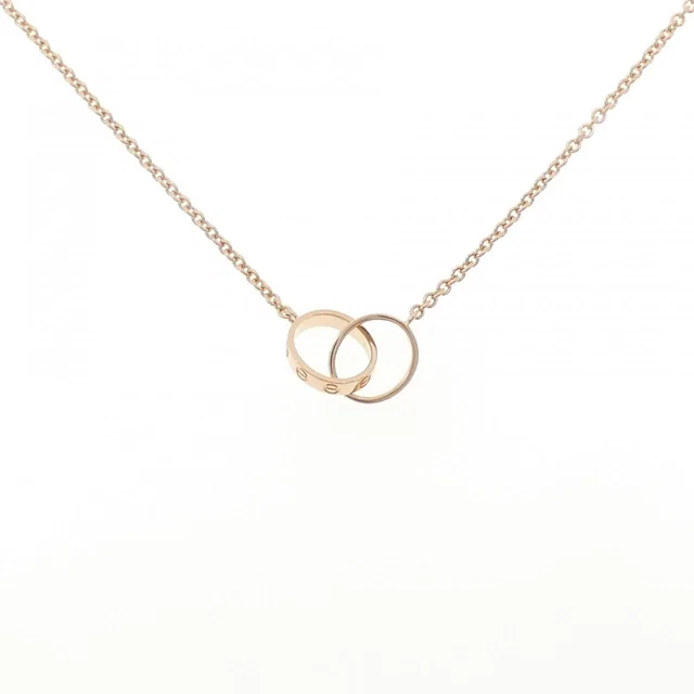 Cartier Baby Love 18K Pink Gold Necklace in Pink from LuxUness