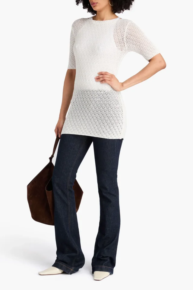 Toteme Crochet Knit Top, photo 2 of 4 from THE OUTNET