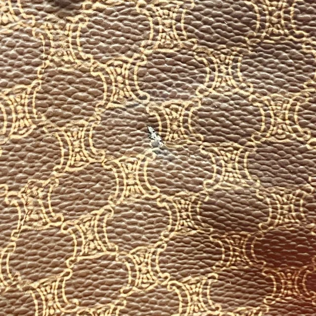 Celine Macadam Coated Canvas Boston Bag in Brown Coated canvas from LuxUness, photo 9 of 9