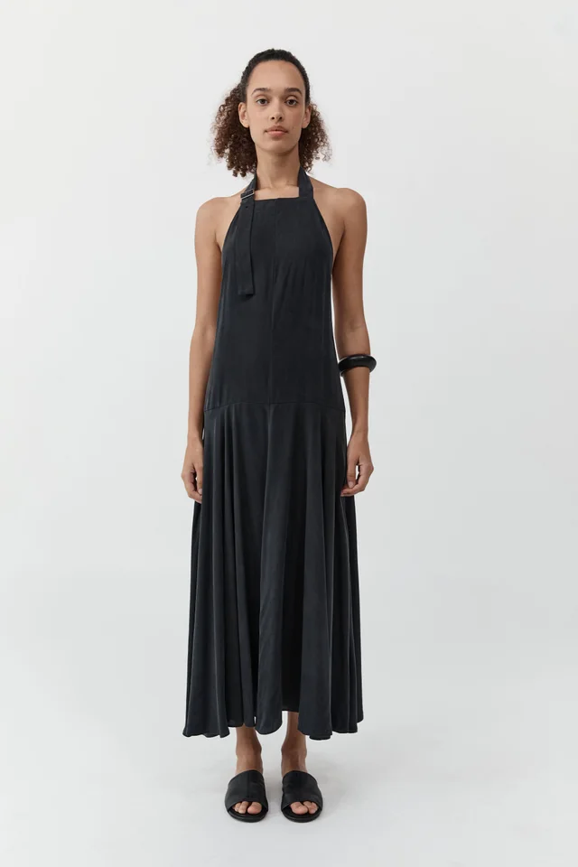 St Agni Apron Dress - Black from St. Agni, photo 1 of 1