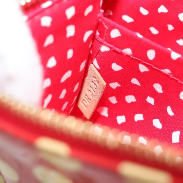 Louis Vuitton Pochette Accessoires Yayoi Kusama Painted Dots Monogram Vernis Red Patent_leather Bag in Red Patent leather from HEWI, photo 7 of 23