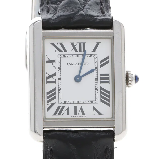Cartier Tank Solo Steel watch (W5200005) from GUGUS