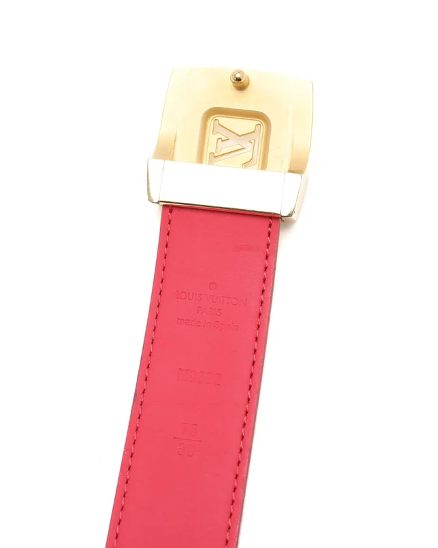 Louis Vuitton Monogram Murakami Reversible Belt, Size 80 in Canvas from A Retro Tale, photo 5 of 6
