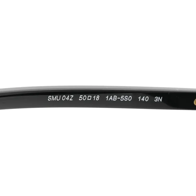 Miu Miu Acetate Oval Regard Sunglasses SMU04Z Black in Black from FASHIONPHILE, photo 6 of 10