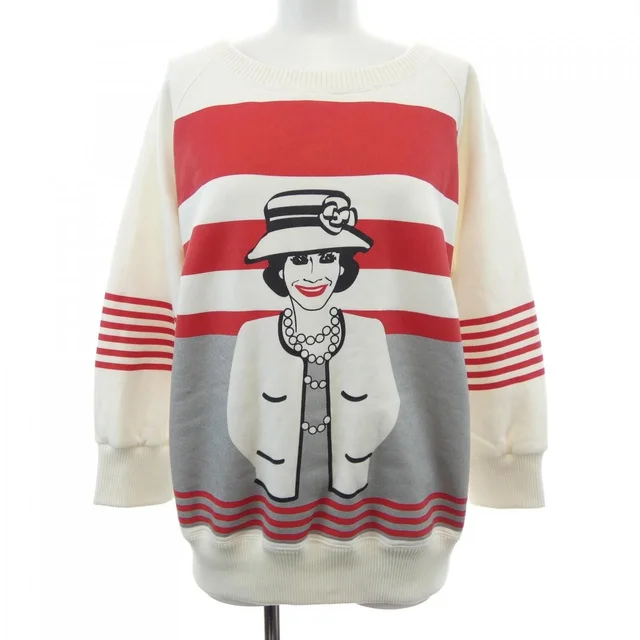Chanel 01A Vintage Mademoiselle Sweatshirt from The Reluxe