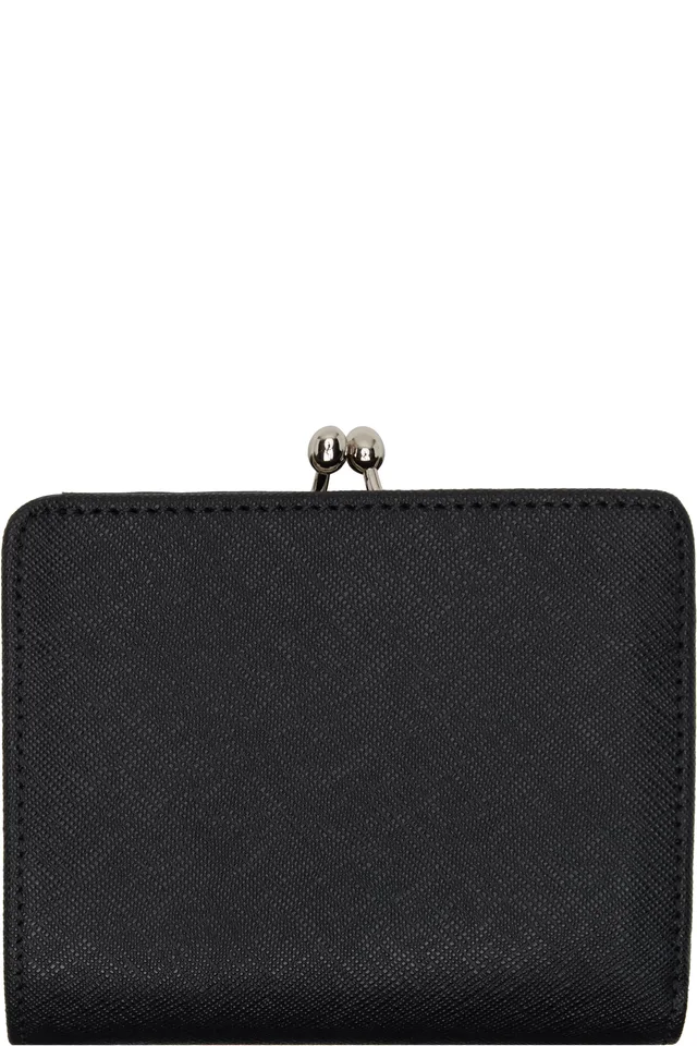Vivienne Westwood Black Leather Wallet, photo 2 of 3 from SSENSE