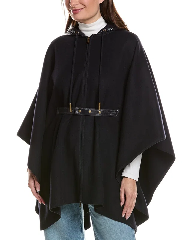 Moncler Wool Poncho, image 1 of 1 from Rue La La
